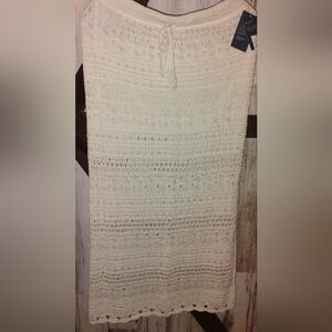 Universal Thread Cream Knit Skirt